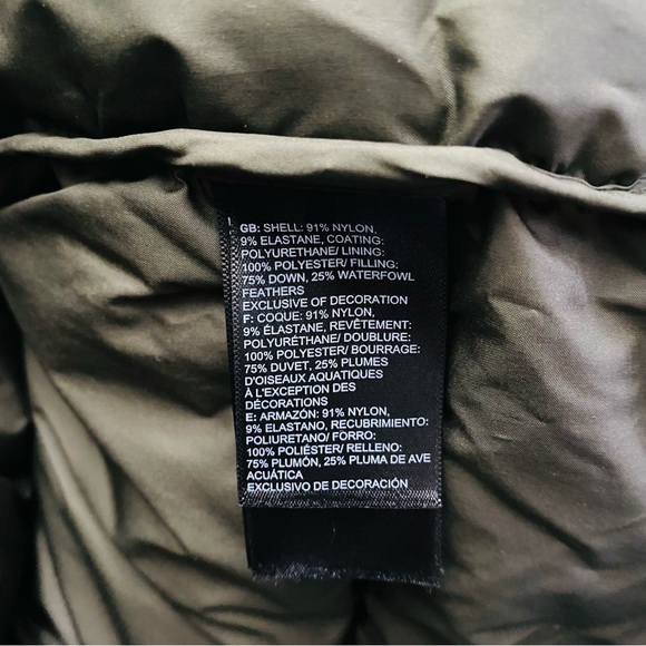 The North Face Women's Ux Down Parka Hooded Puffer New Taupe Green S M L XL XXL - Picture 10 of 14